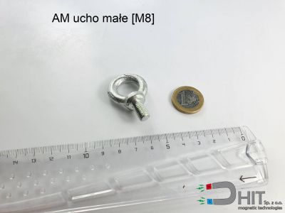 AM ucho małe [M8]  - dodatki do magnesów neodymowych