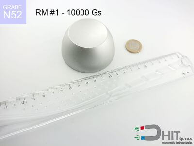 RM R1 - 10000 Gs N52 rozdzielacz magnetyczny