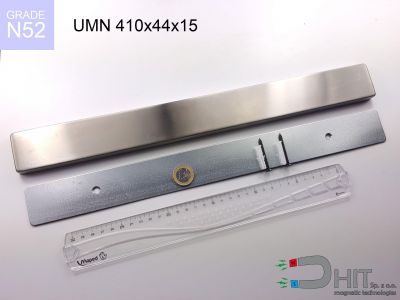 UMN 410x44x15 N52 - listwy magnetyczne jako uchwyty na noże itp.